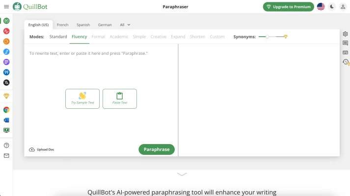 Quillbot Paraphraser