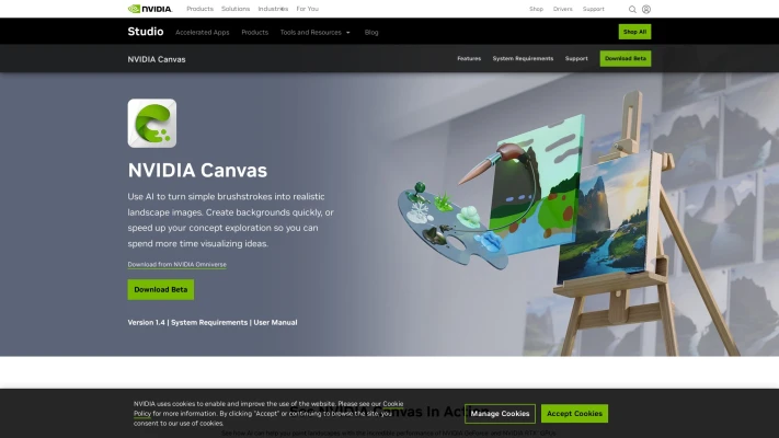NVIDIA Canvas