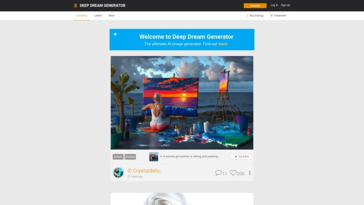 Deep Dream Generator