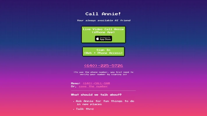Call Annie