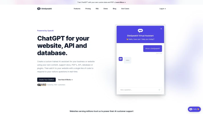 SiteSpeakAI