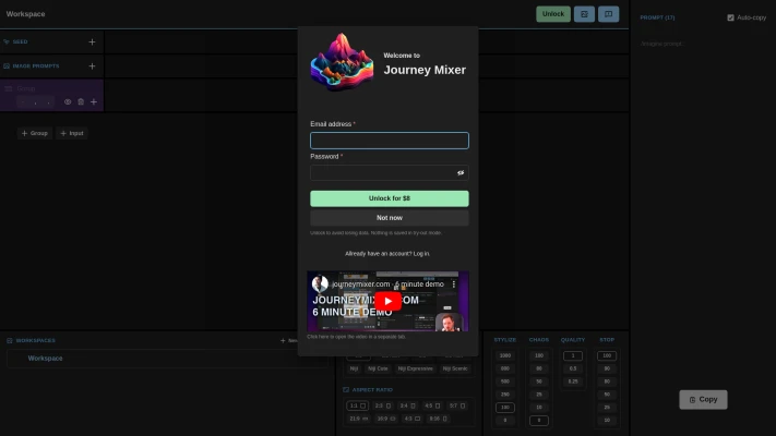 Journey Mixer