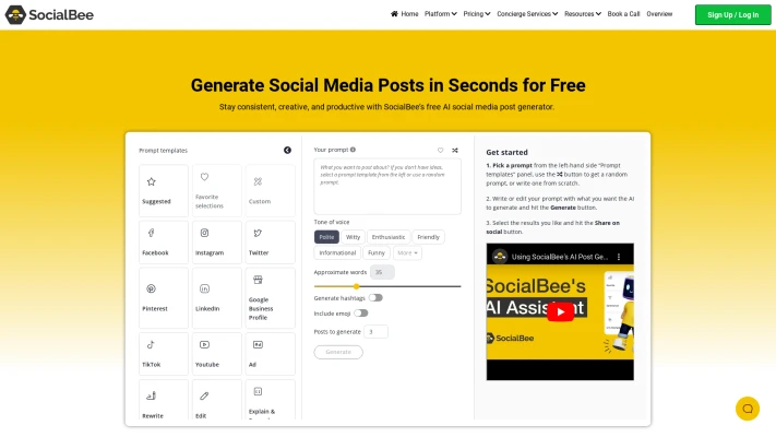 AI Social Post Generator